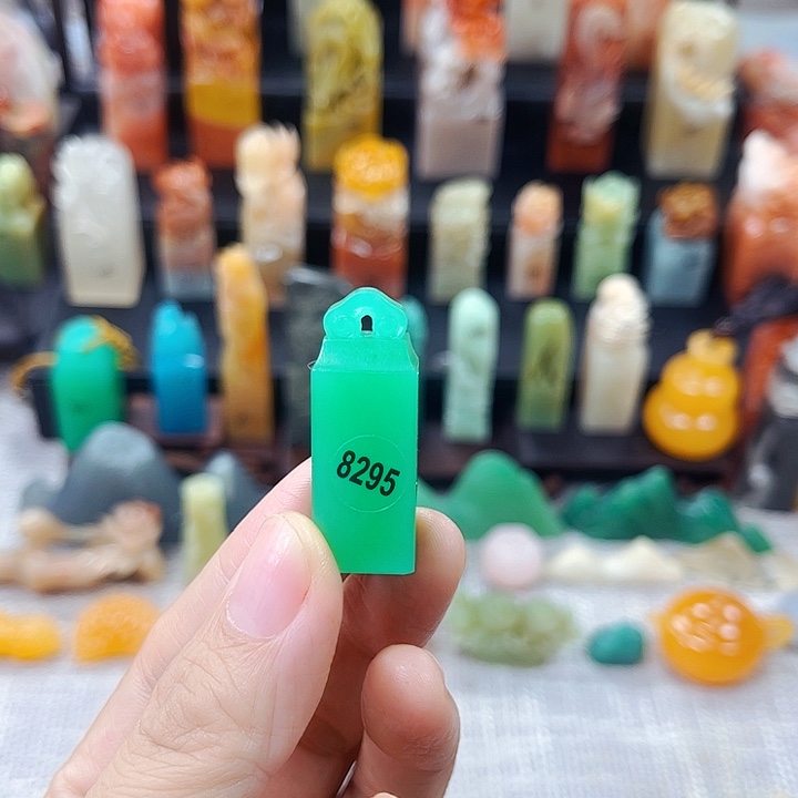 寿山石印石顺****神8295包邮包邮
