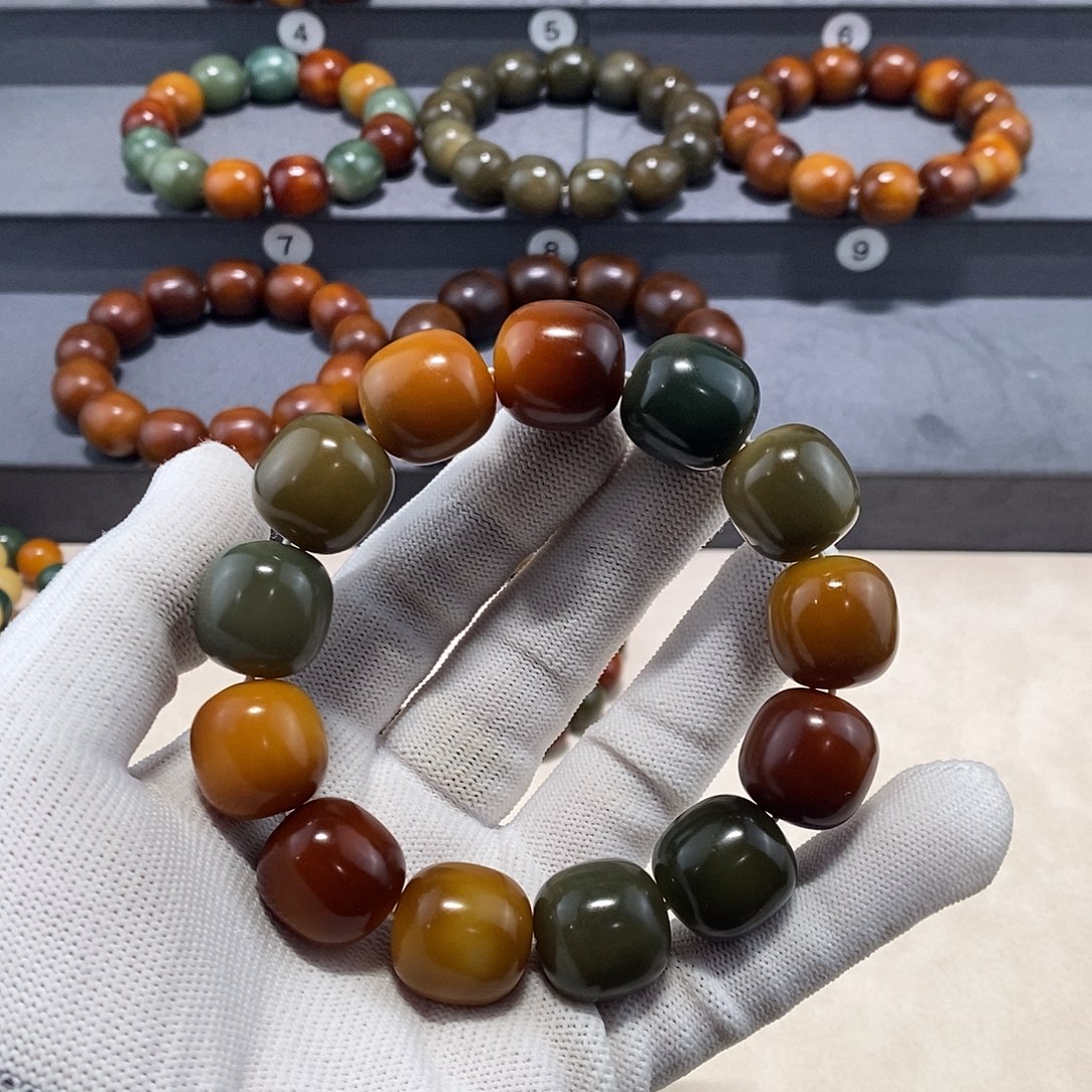 盛***红手串菩提根/象牙果