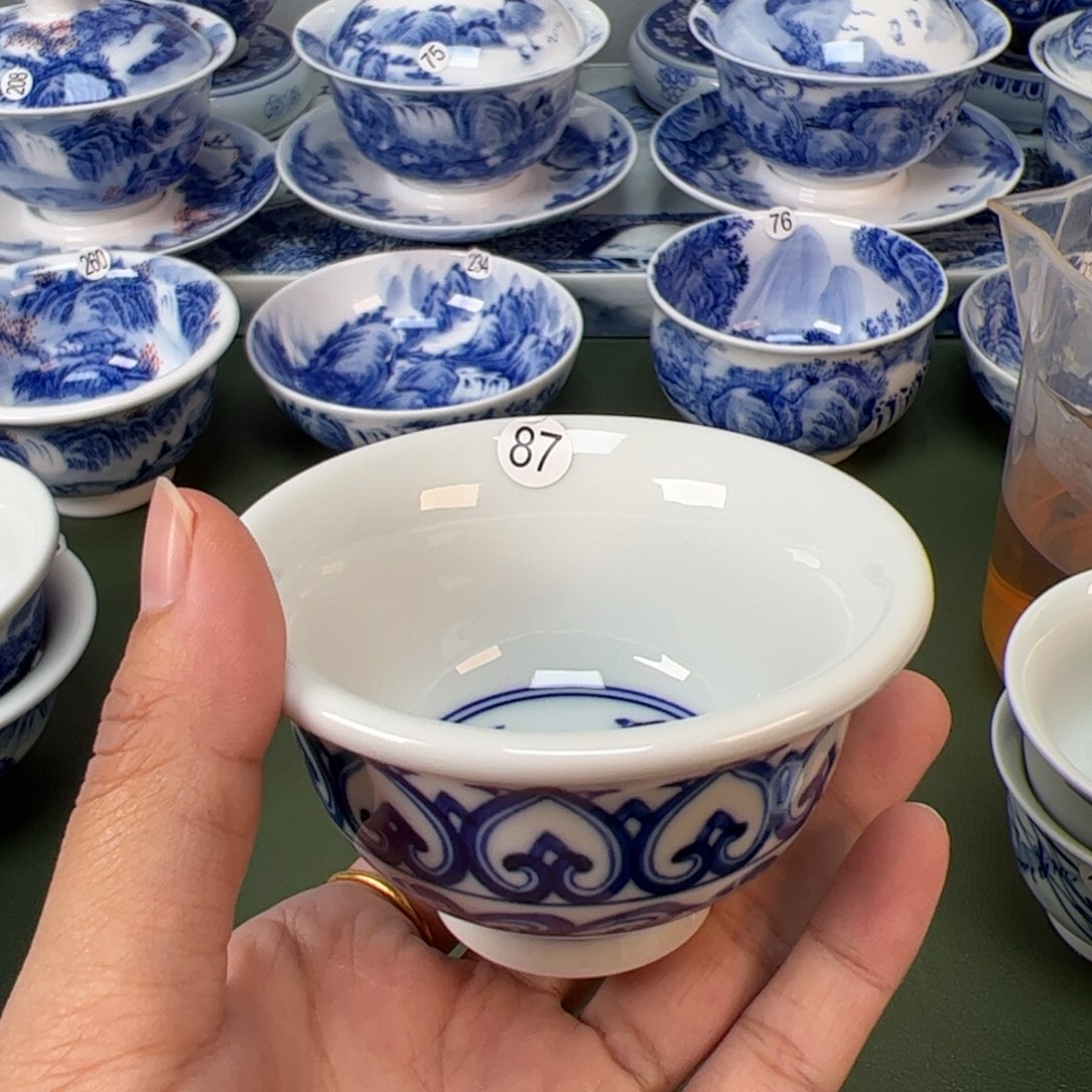 木木景德镇纯手工纯手绘茶具87