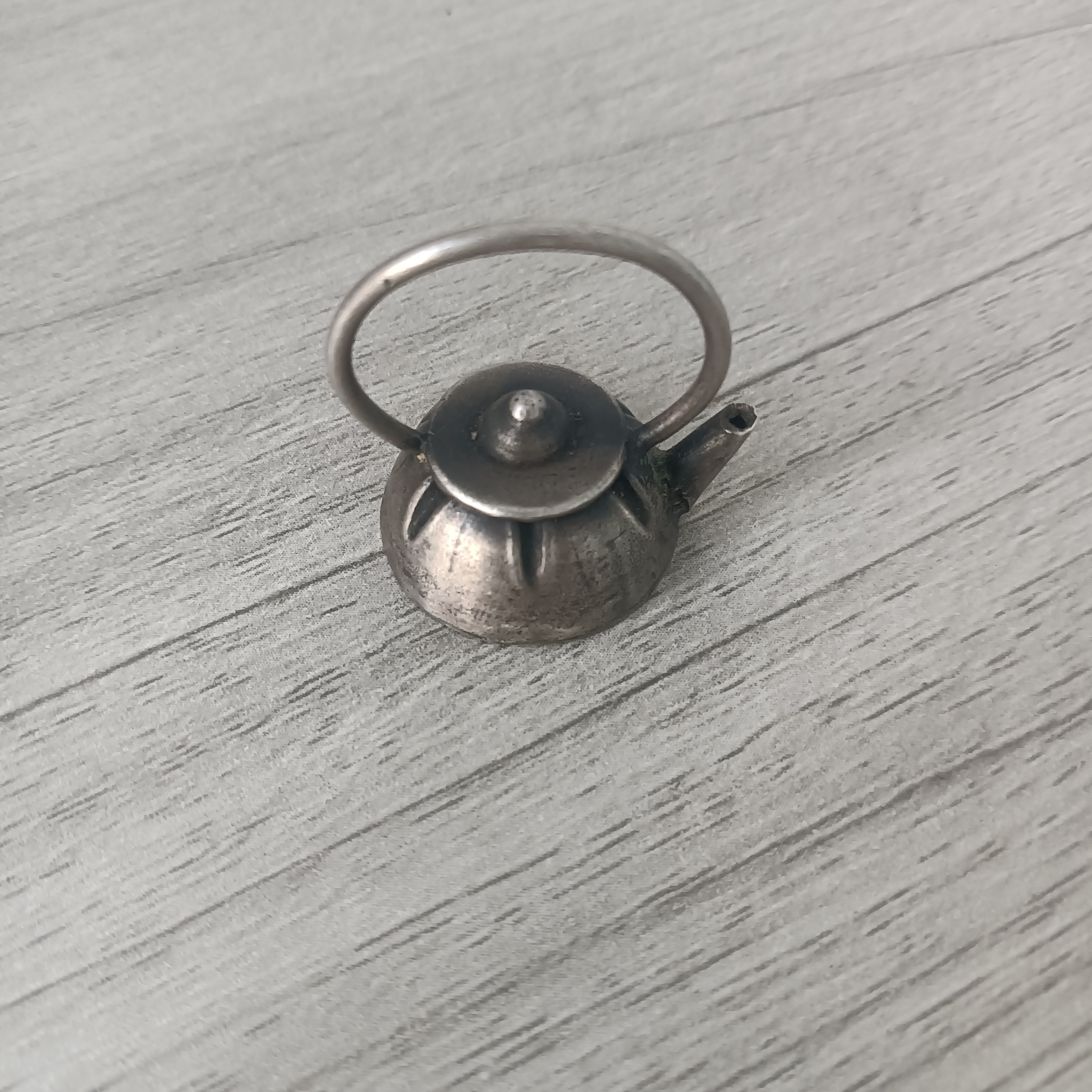 银珐琅吊坠 老饰品，直播链接勿私拍