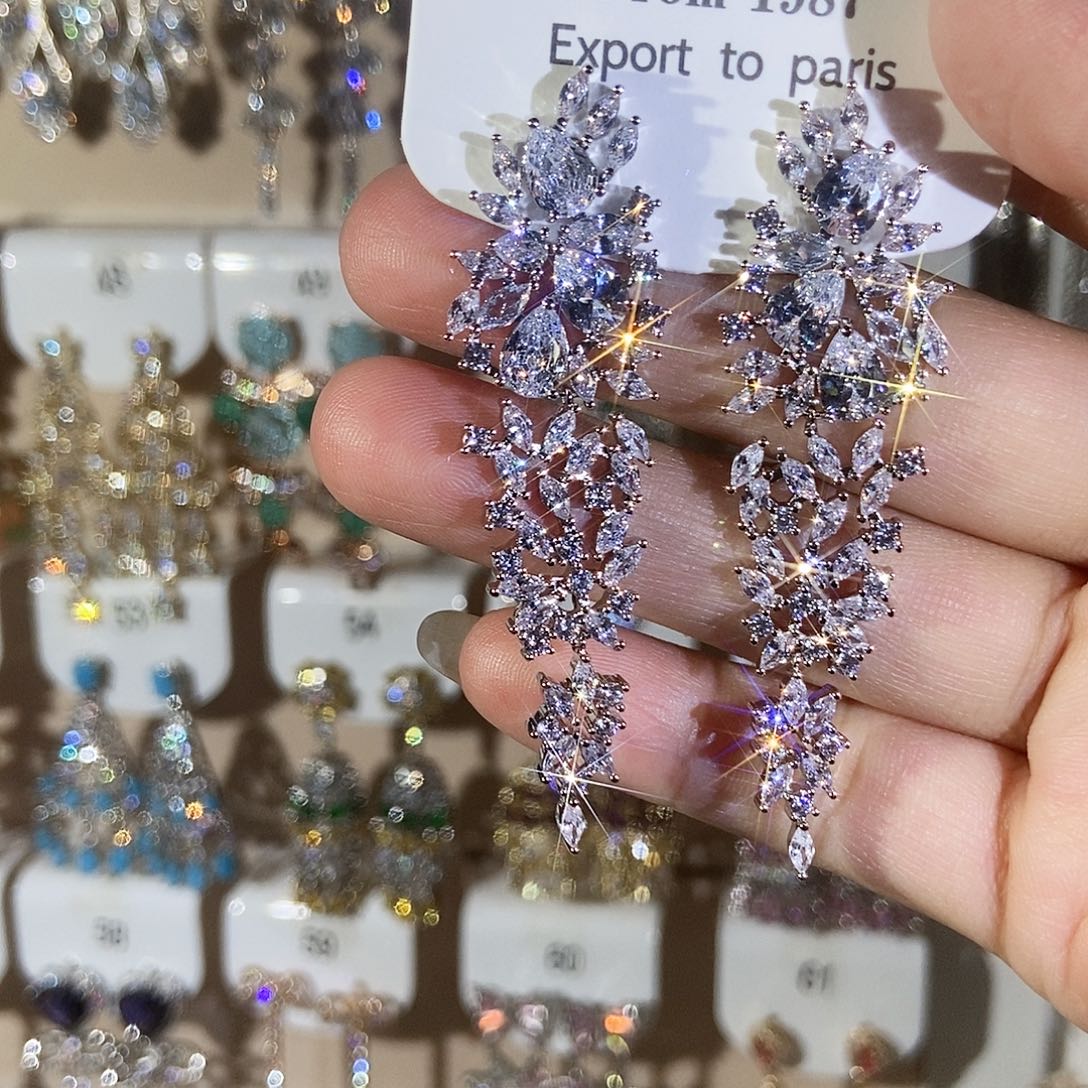 铜合金925银锆石