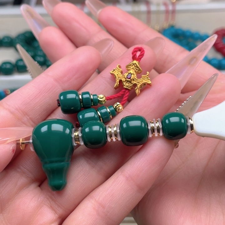 大***、【闪购商品】地狱色套装 10m一对 11一颗 14三通 弟子珠卡9m