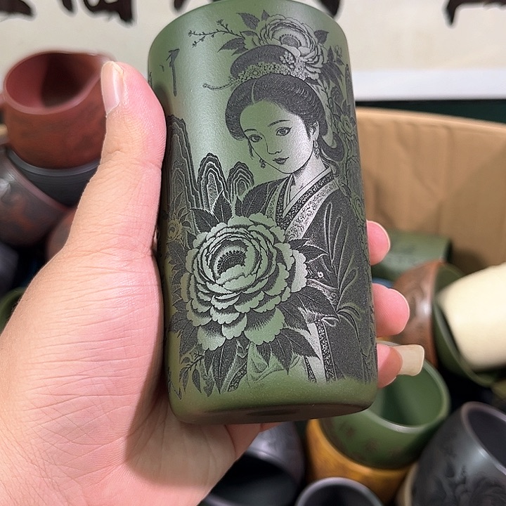 茶杯紫砂全手工紫砂主人杯