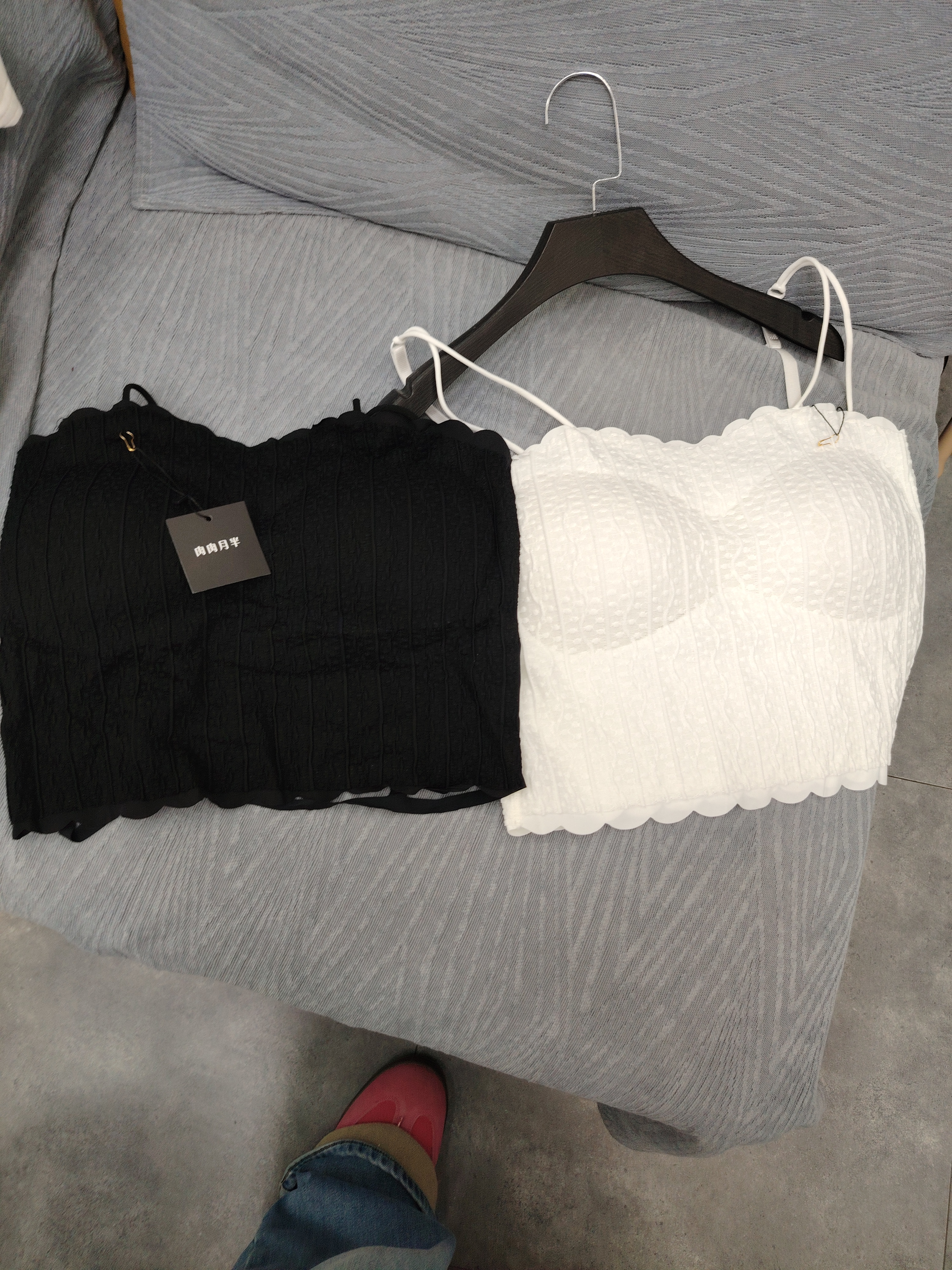 大码美背黑白两个色