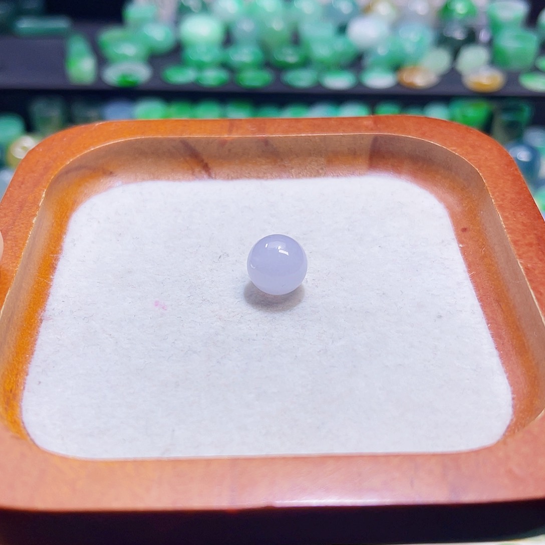 翡翠散珠天然缅甸翡翠圆珠