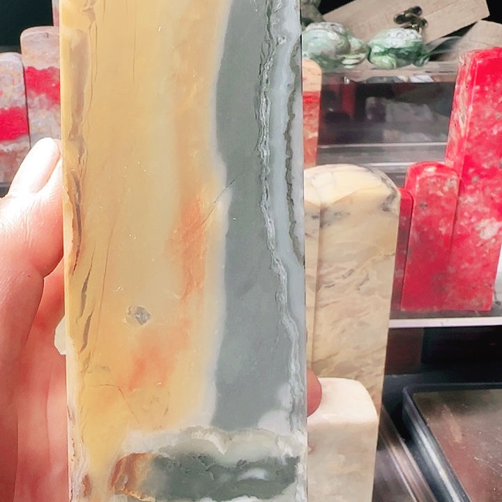 印石昌化石昌化彩玉印章