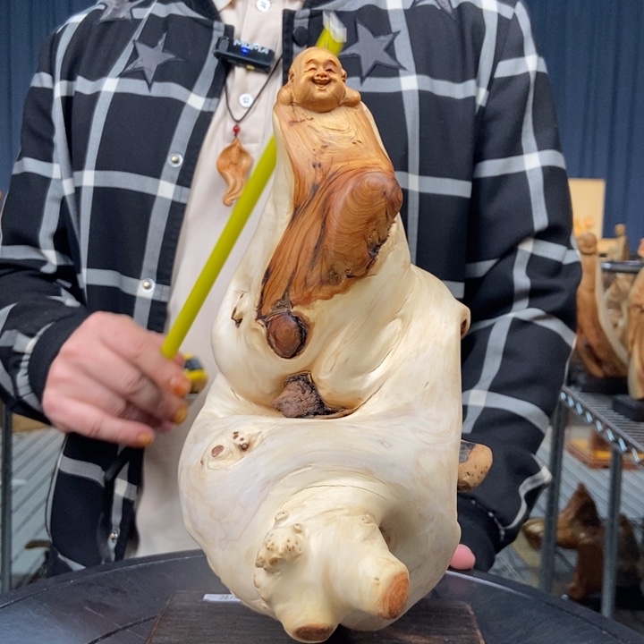 柏木（崖柏）随型摆件