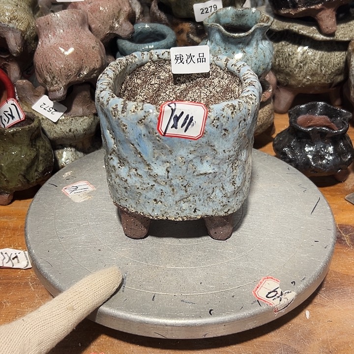 粗陶花盆制作就这样了