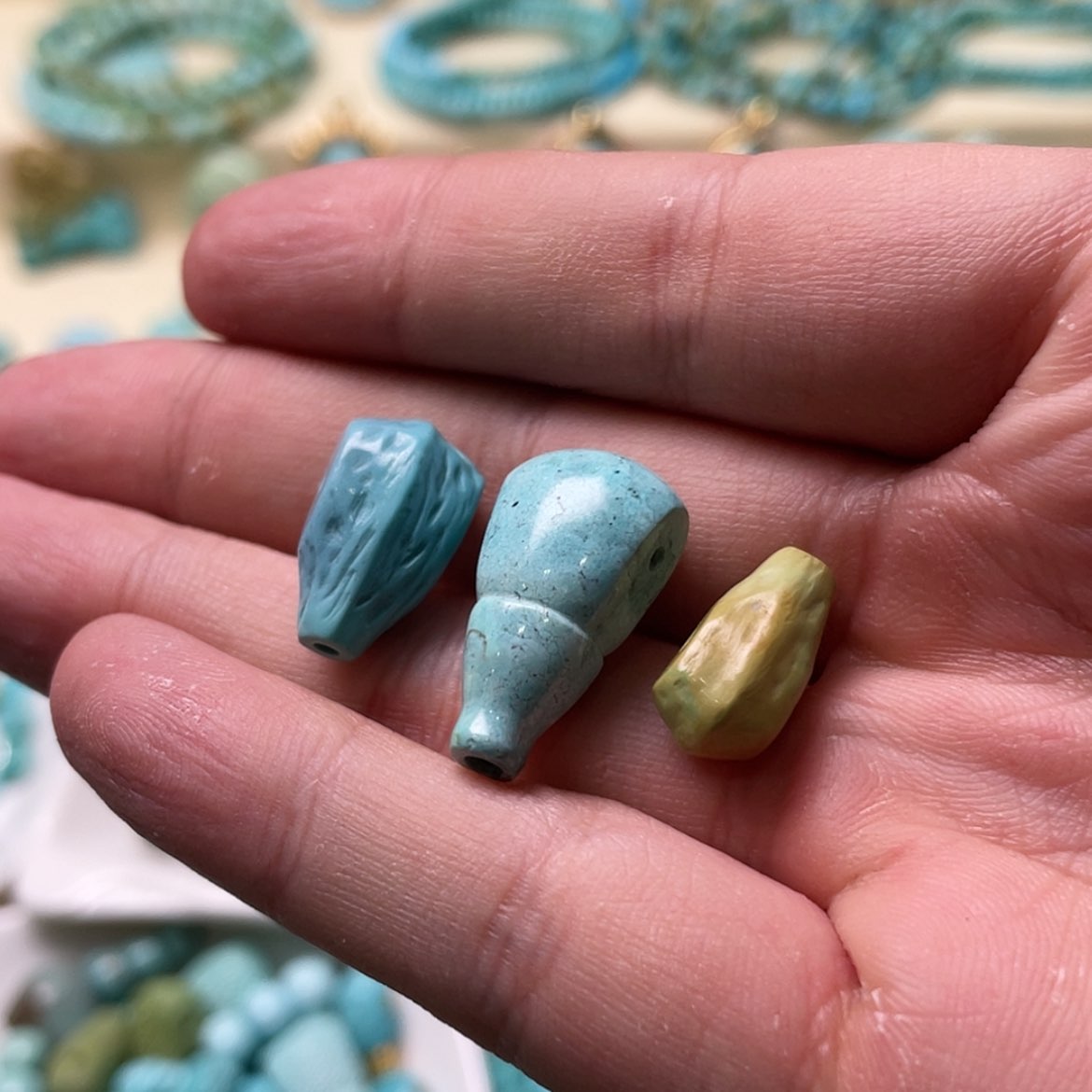 【闪购商品】绿松石珠宝奇石未镶嵌w**w