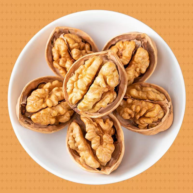 【新疆包邮】新疆原味烤核桃500g/袋薄皮原味手剥营养饱满中秋聚会