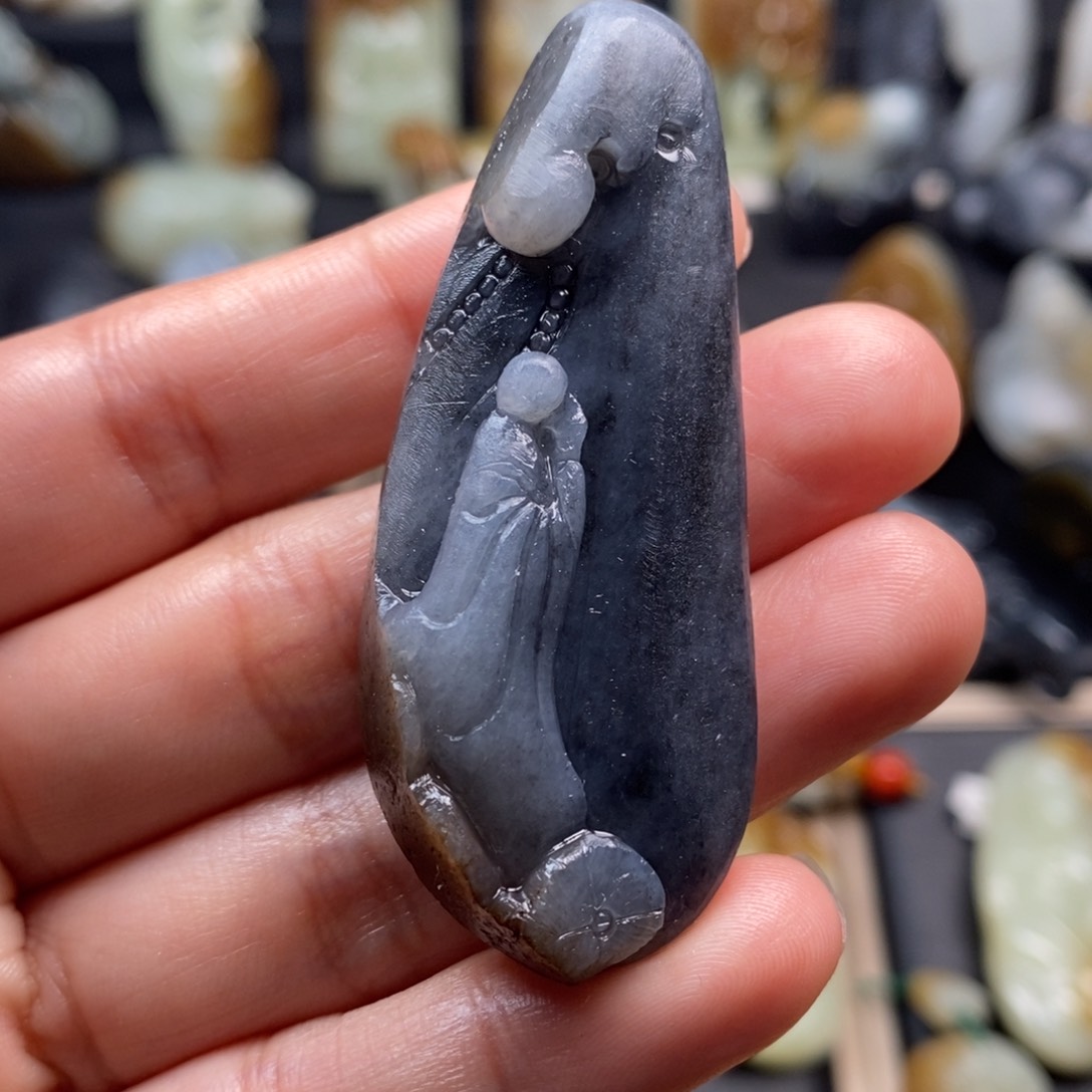 和田玉挂件未镶嵌