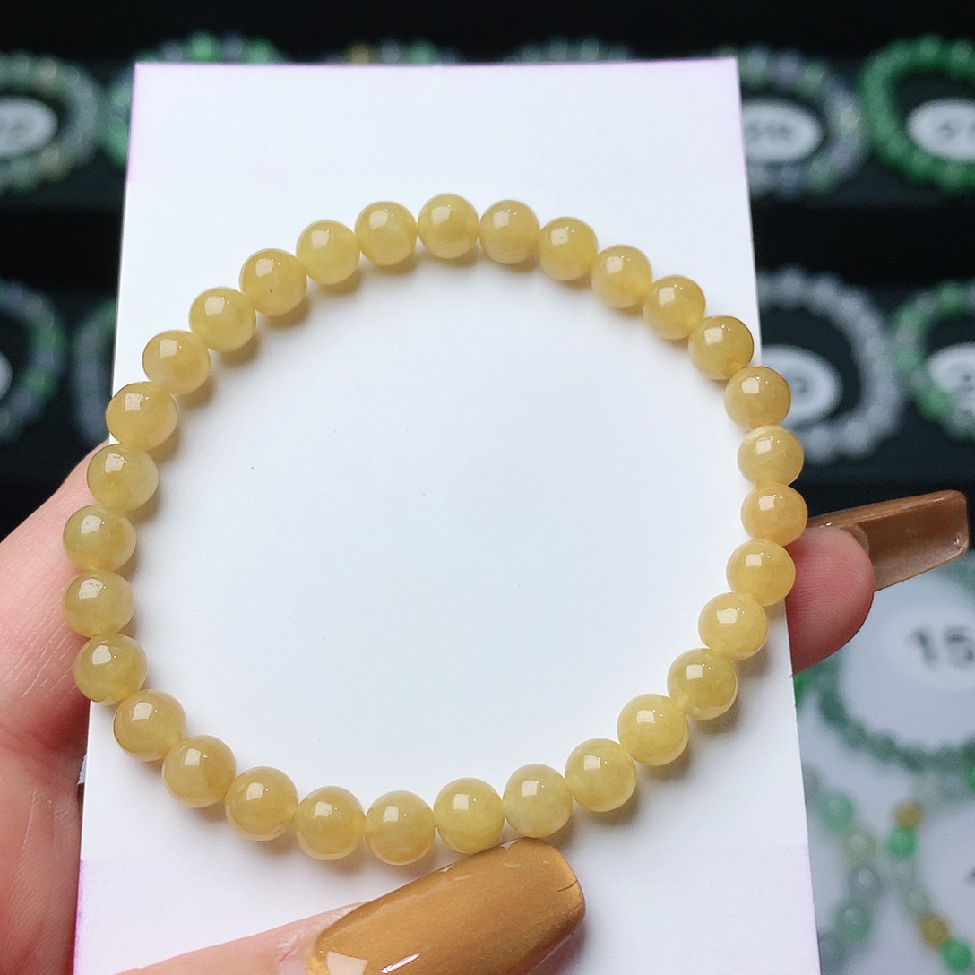 翡翠手链未镶嵌翡翠