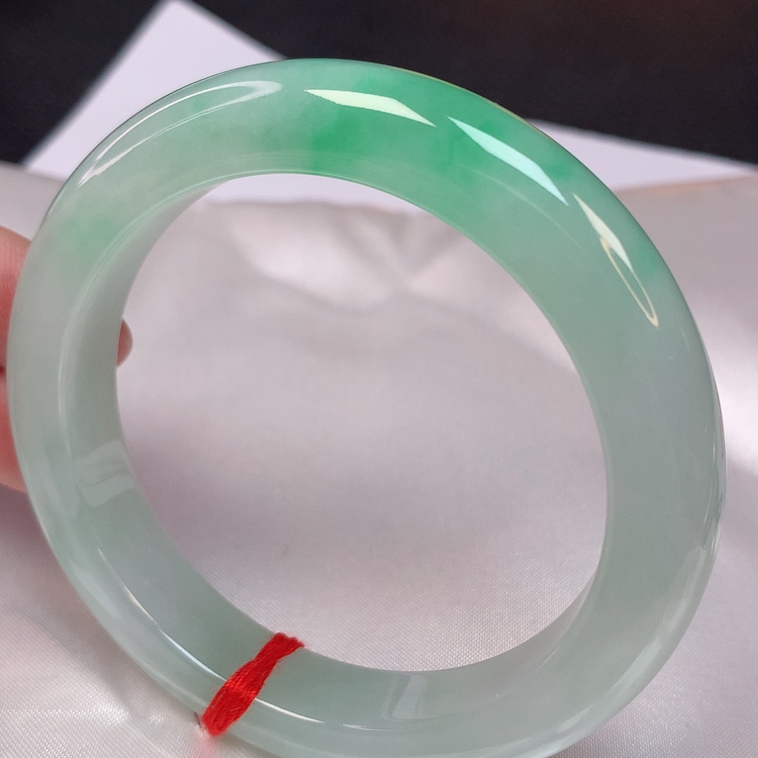 翡翠手镯未镶嵌58 翡翠手镯