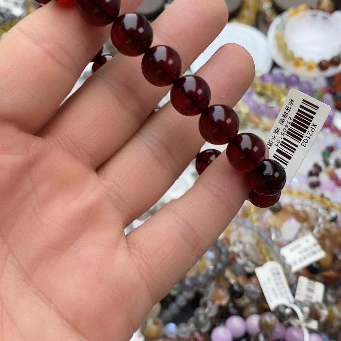血珀手链未镶嵌手链
