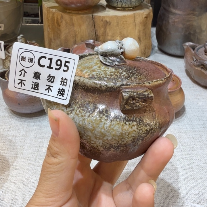 陶盘精品柴烧福利放漏