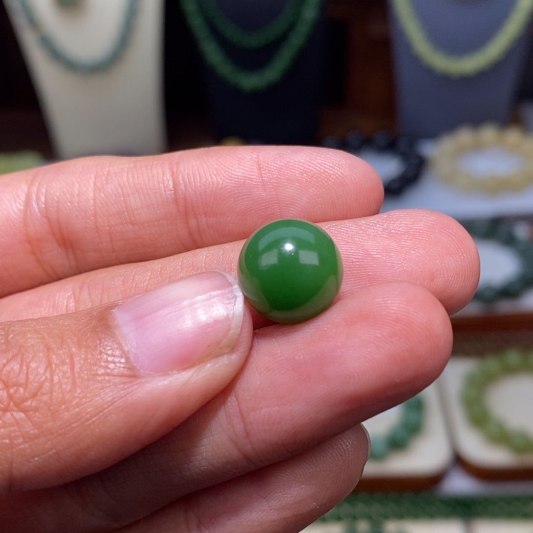 和田玉未镶嵌手串卡12