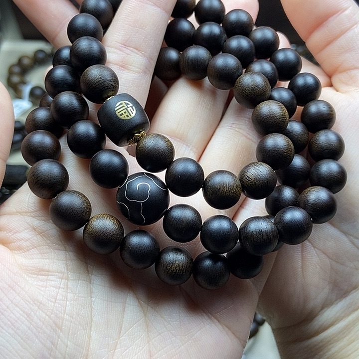 手串沉香等*越南芽庄白奇楠沉水老料定制款1.0