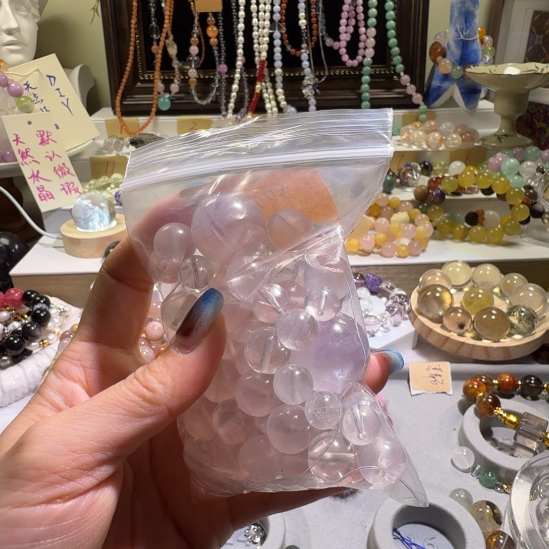 水晶手链未镶嵌一袋水晶