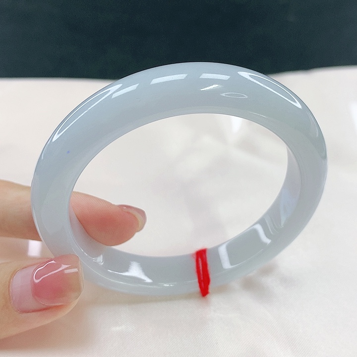 翡翠未镶嵌手镯圈53.6，79106