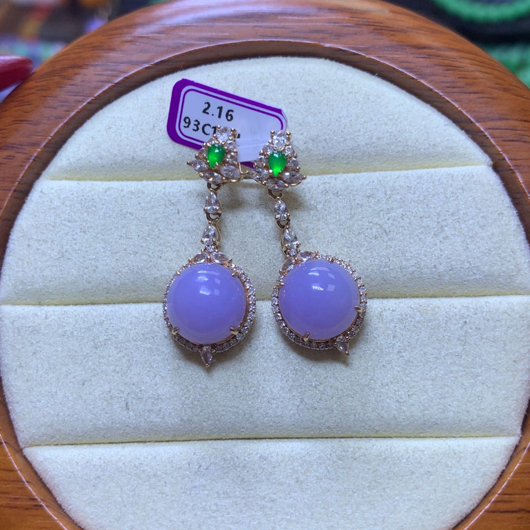 【闪购商品】翡翠颈饰18K金镶嵌翡翠