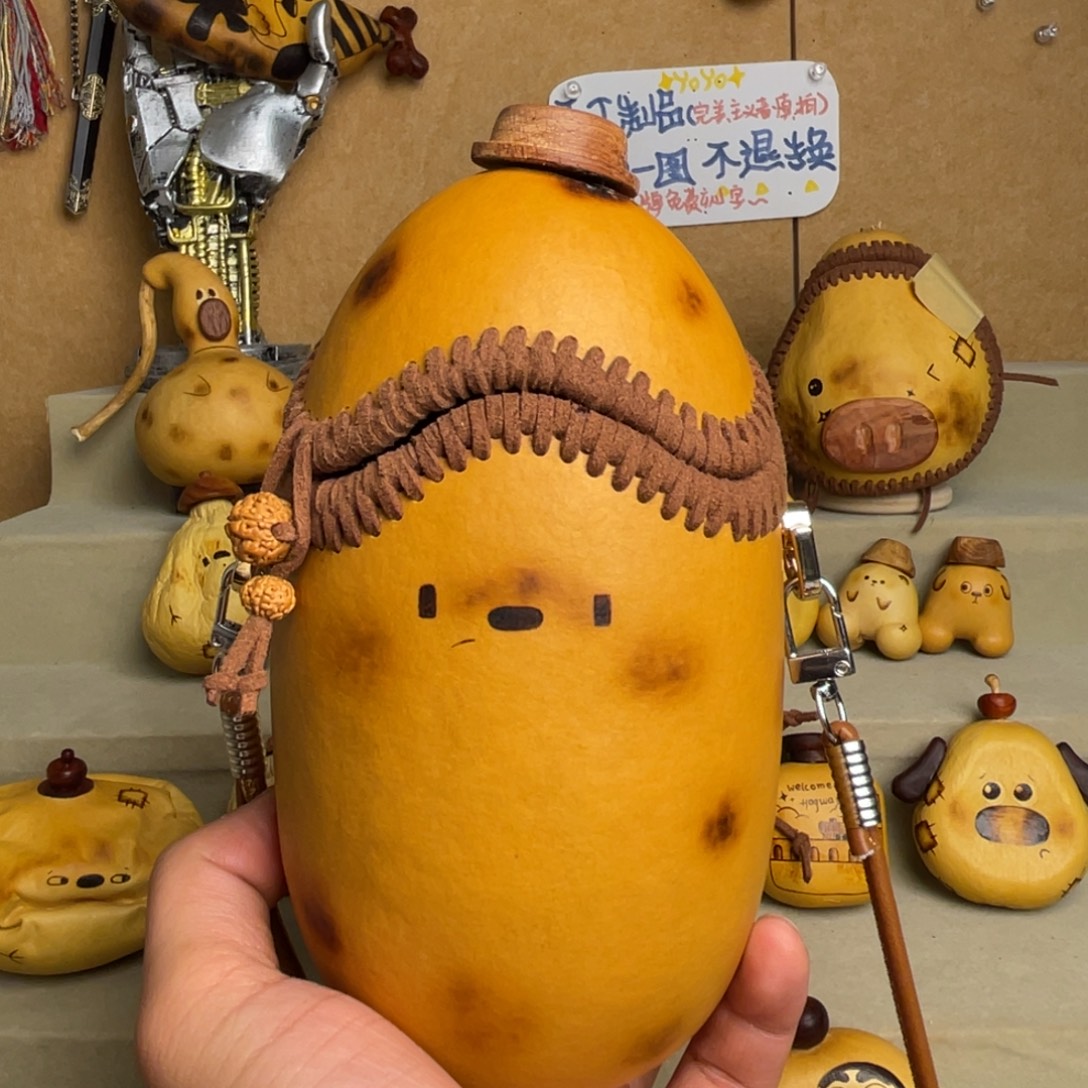 孤***宙葫芦手工文玩小包葫芦