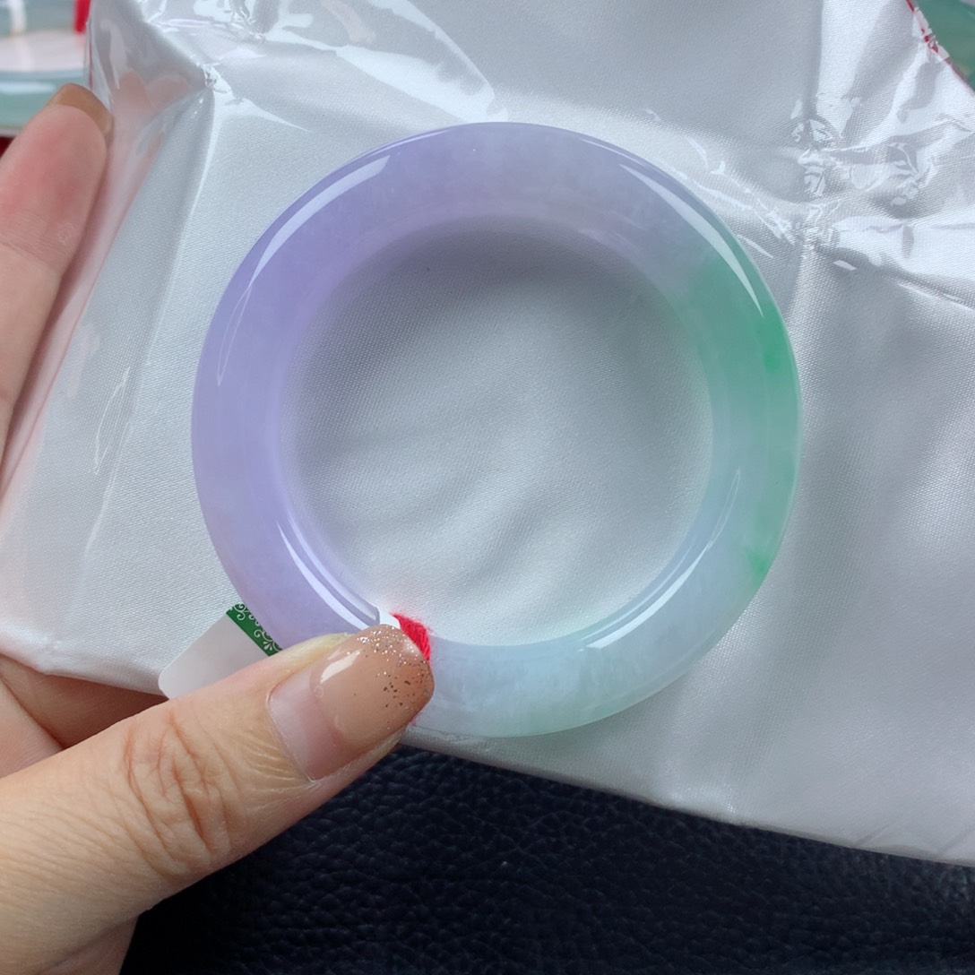 未镶嵌手镯翡翠缅甸天然翡翠52圈