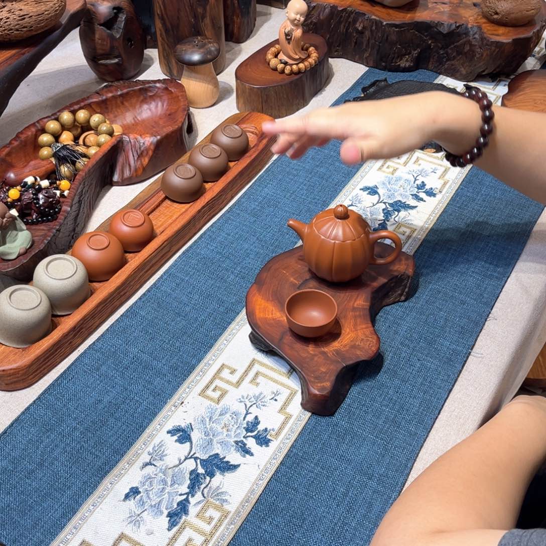 缅甸花梨随行底座底座