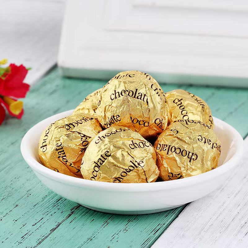 【直播专属】金沙夹心巧克力球3粒礼盒装婚礼伴手礼解馋零食