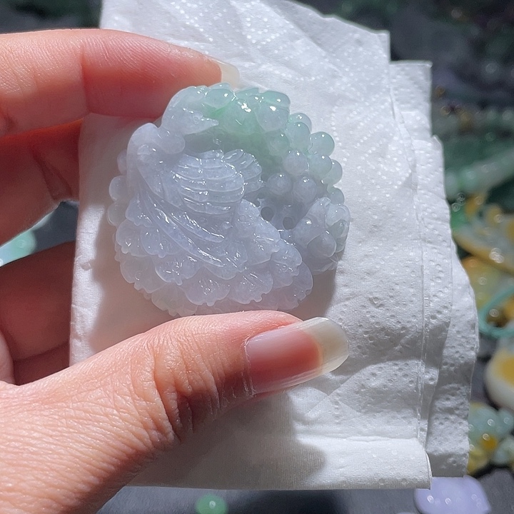 颈饰未镶嵌翡翠天