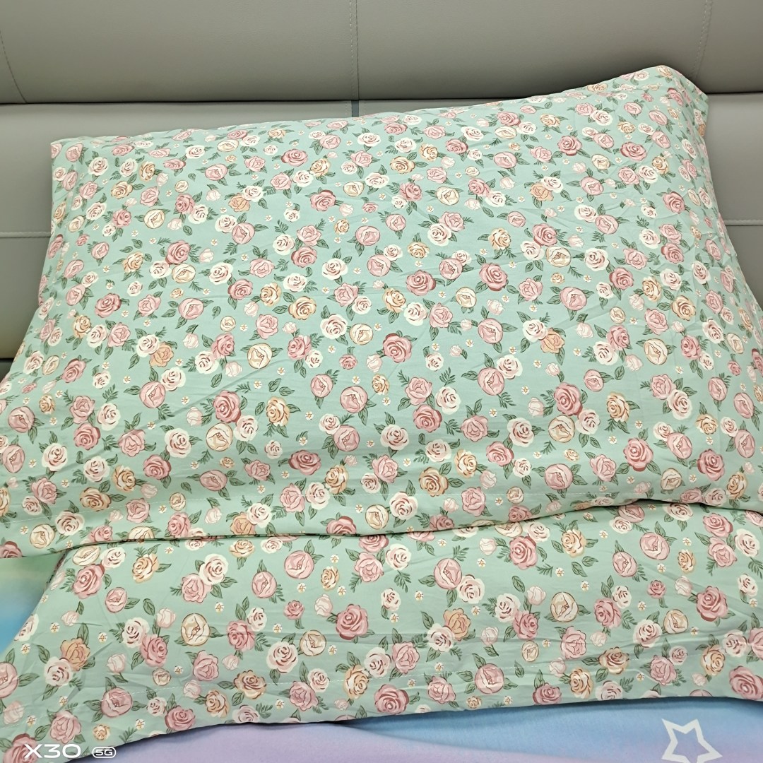 【103】加厚枕套48*74一对装 【花秀嫣然123】