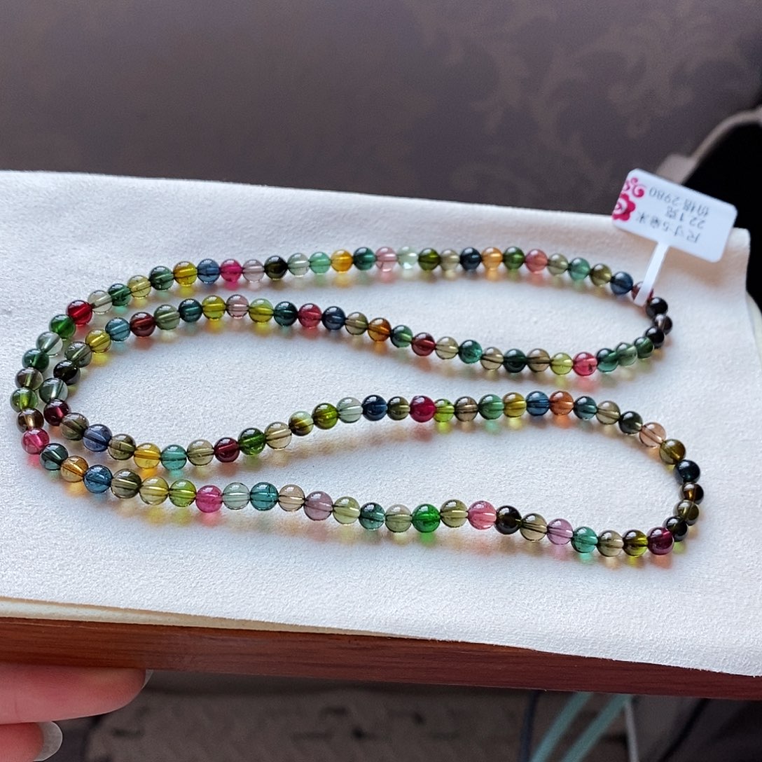 碧玺碧玺手链未镶嵌