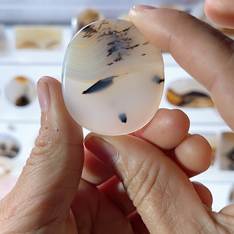 【闪购商品】玛瑙/玉髓珠宝半成品未镶嵌