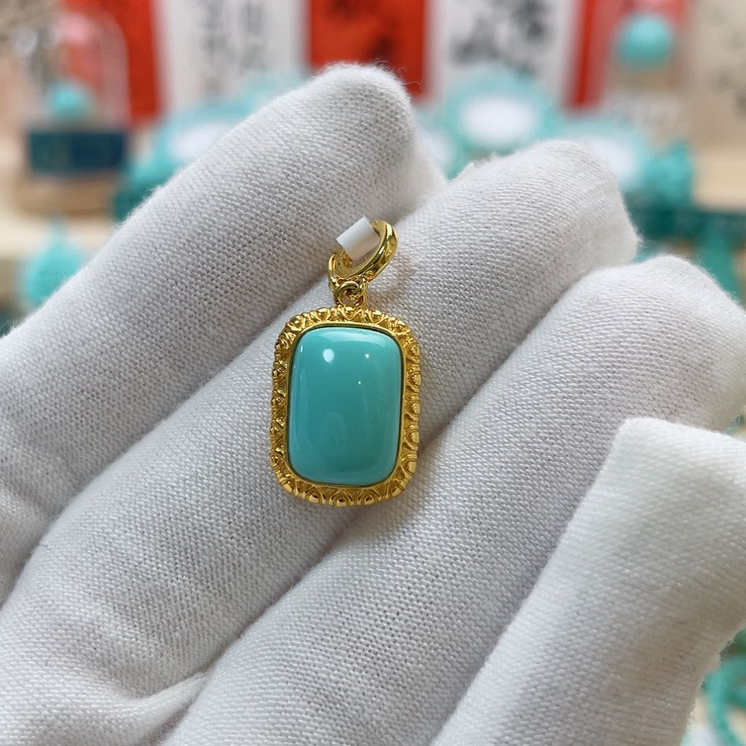 绿松石珠宝奇石未镶嵌