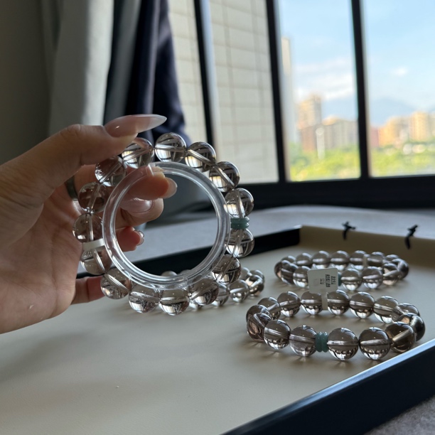 C52『茶色』透体茶晶13m+