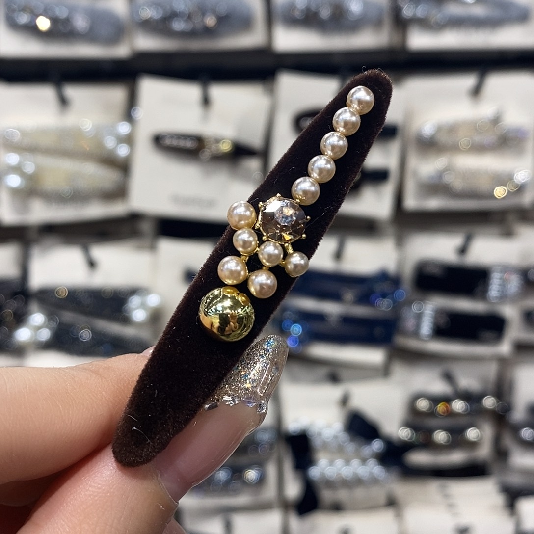 布艺铁合金鸭嘴夹