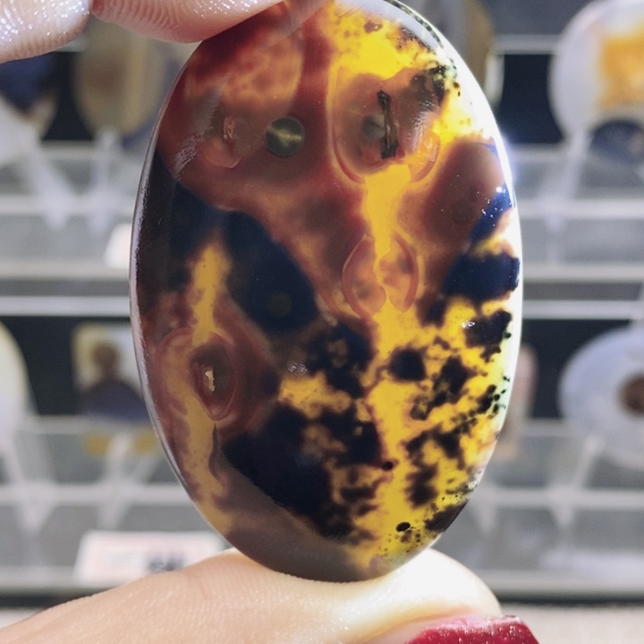 玛瑙/玉髓未镶嵌颈饰