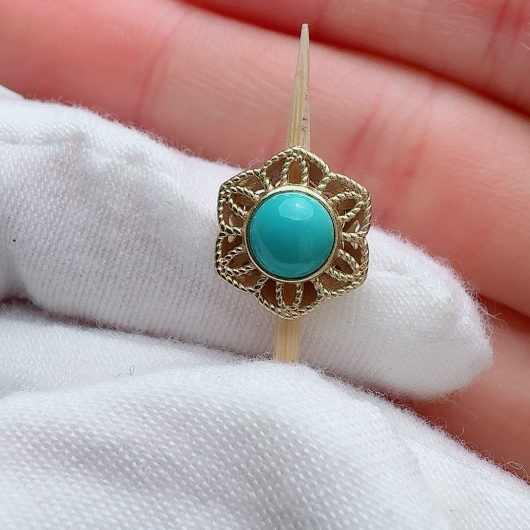 未镶嵌绿松石珠宝奇石