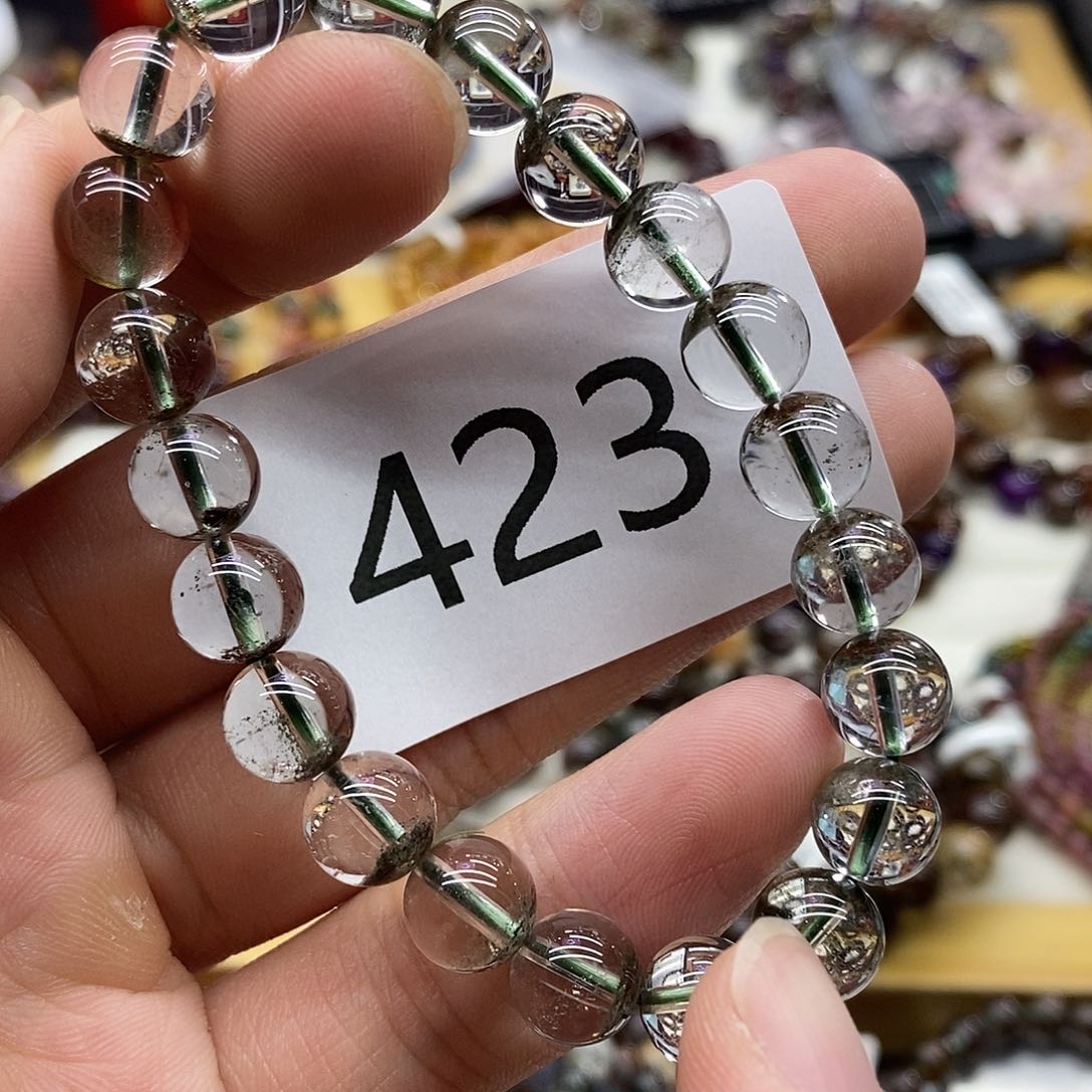 水晶手串未镶嵌天然