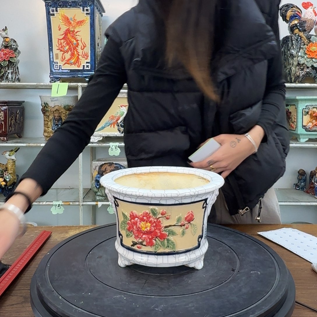 梁***强内口16内深11石湾盆