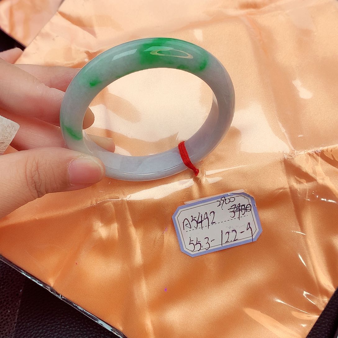 翡翠手镯未镶嵌天然缅甸翡翠A货