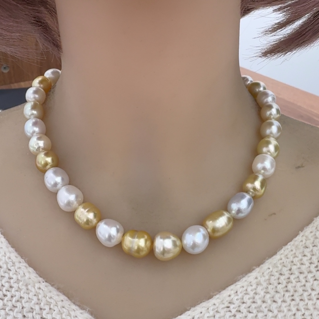 未镶嵌颈饰海水珍珠