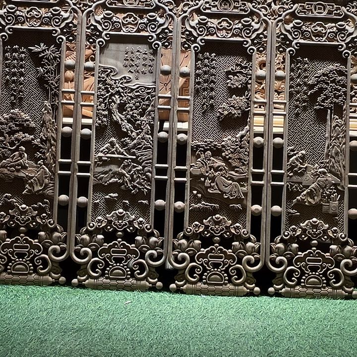 雷***子大叶紫檀（黑酸枝木类）11