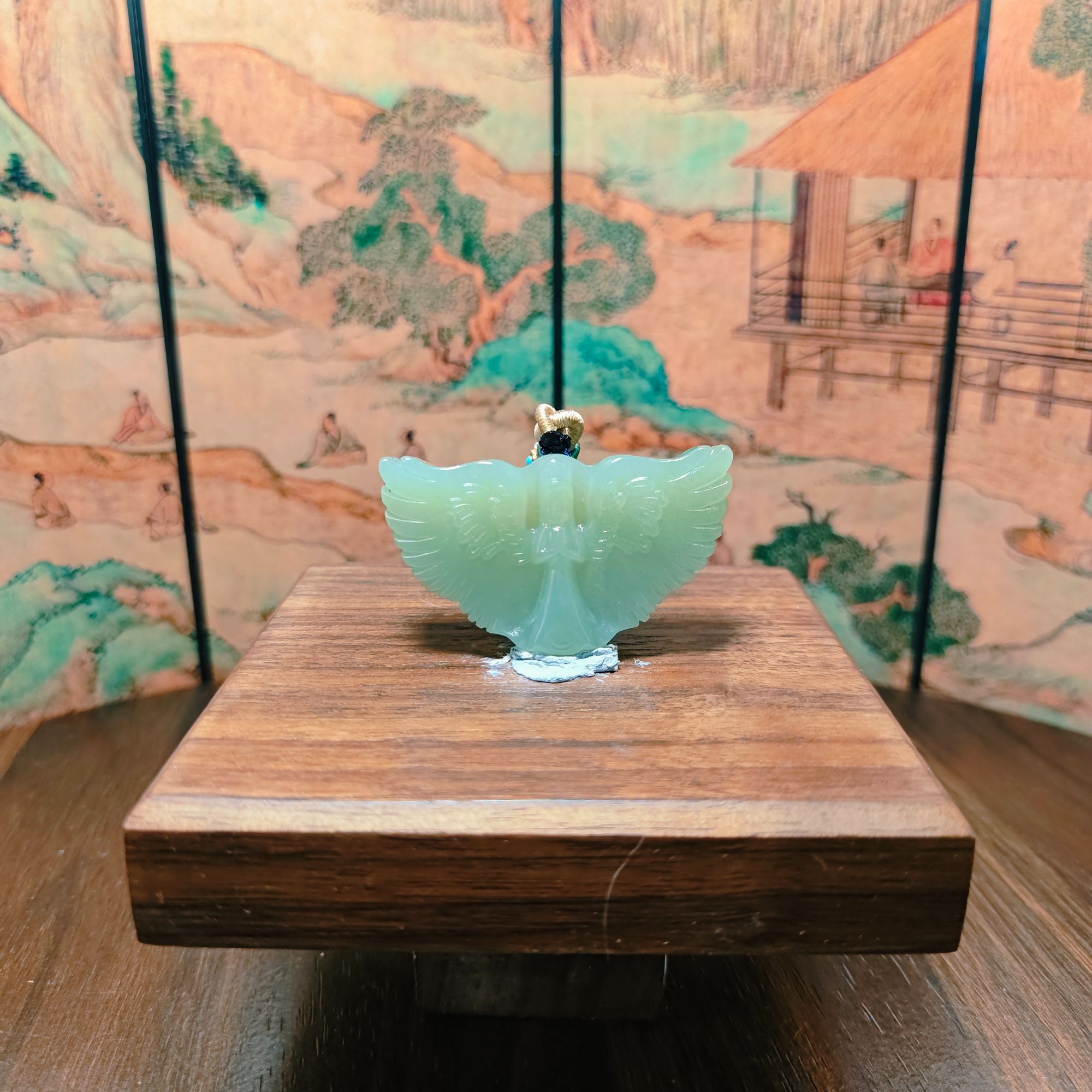 Z和田玉天使吊坠0231