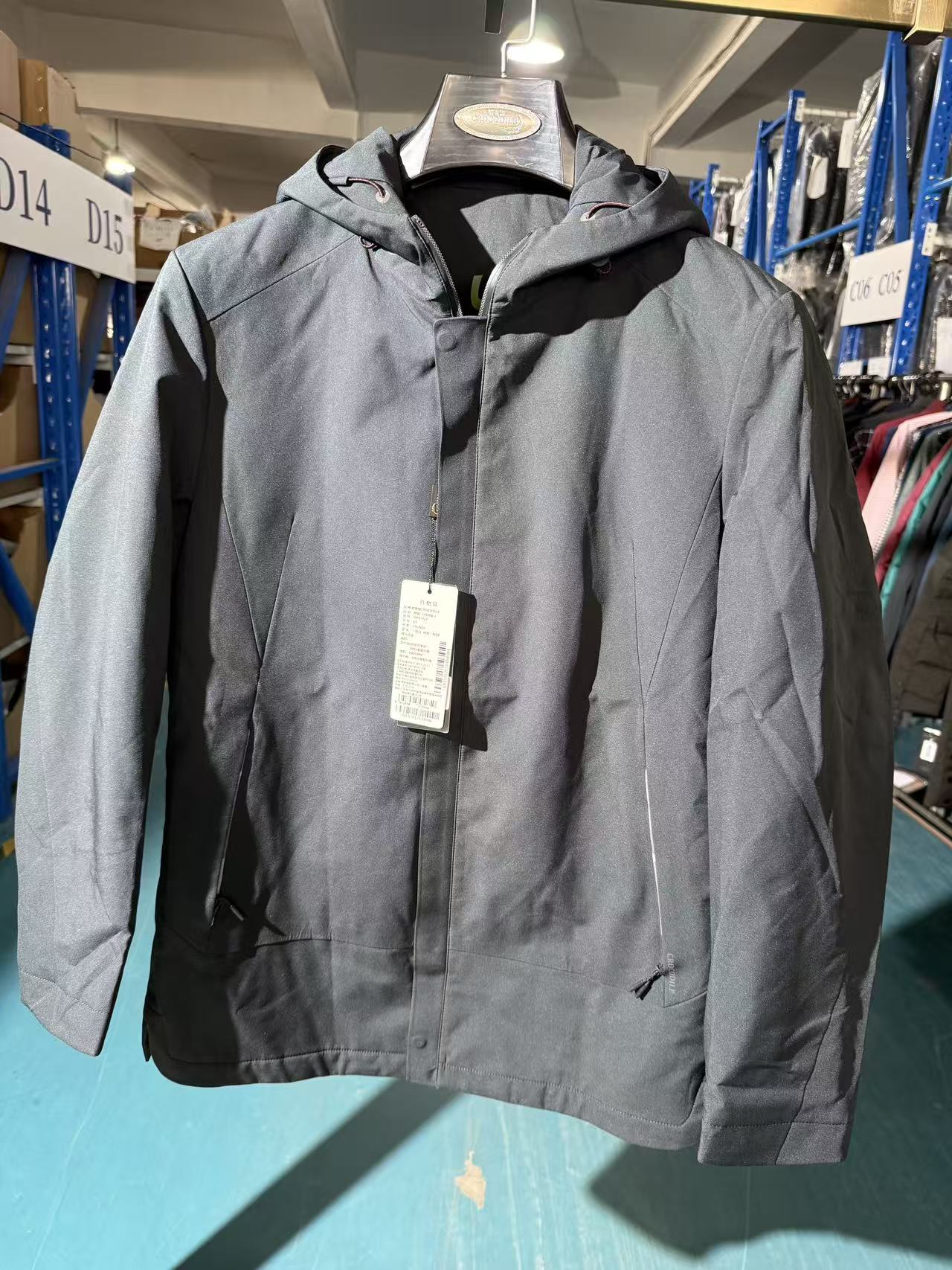 MF57012-53【鳄品牌】高品质男装棉服外套
