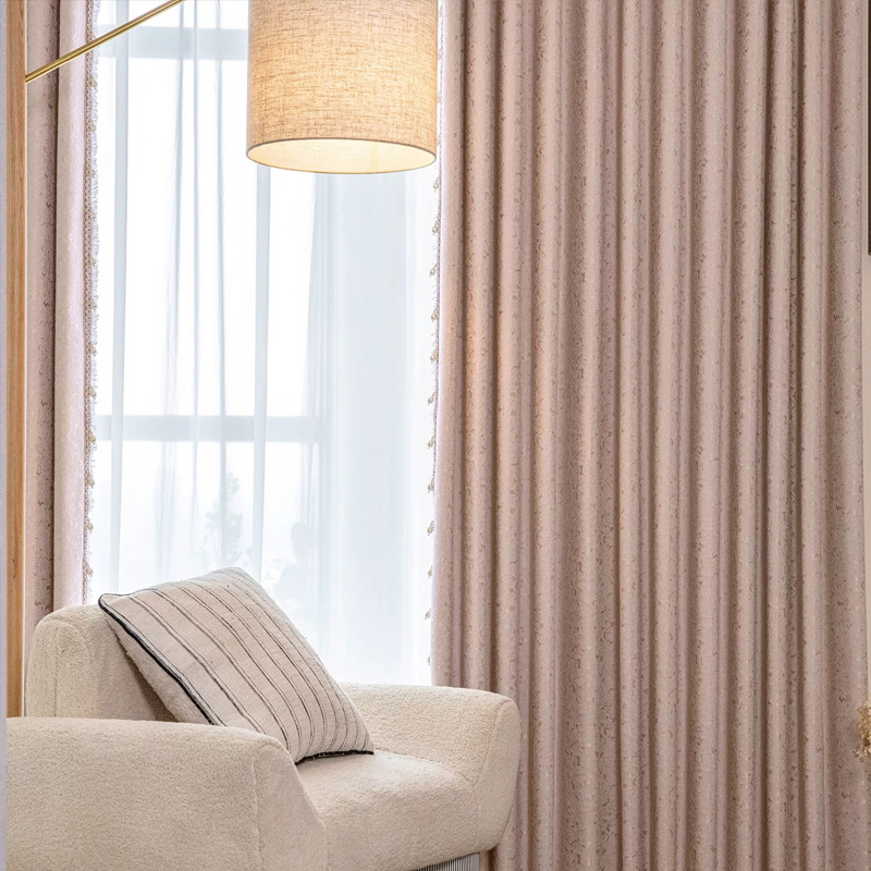【流金岁月窗帘】窗帘2026年新款现代简约客厅卧室遮光加厚高温定型