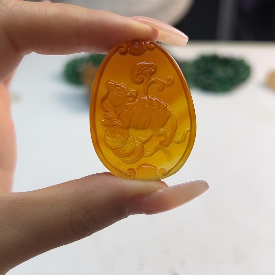 玛瑙/玉髓未镶嵌颈饰