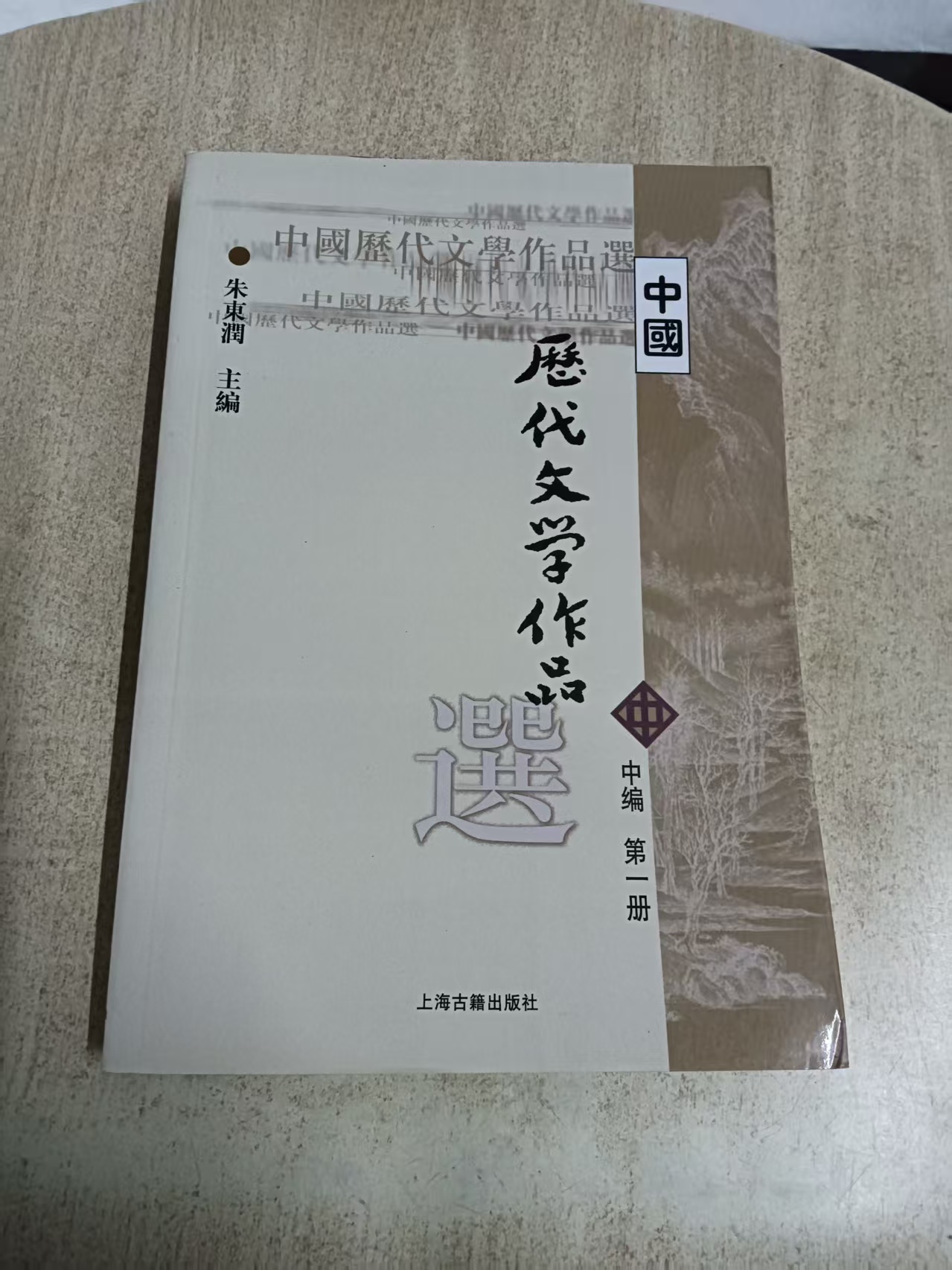 中国历代文学作品选中编