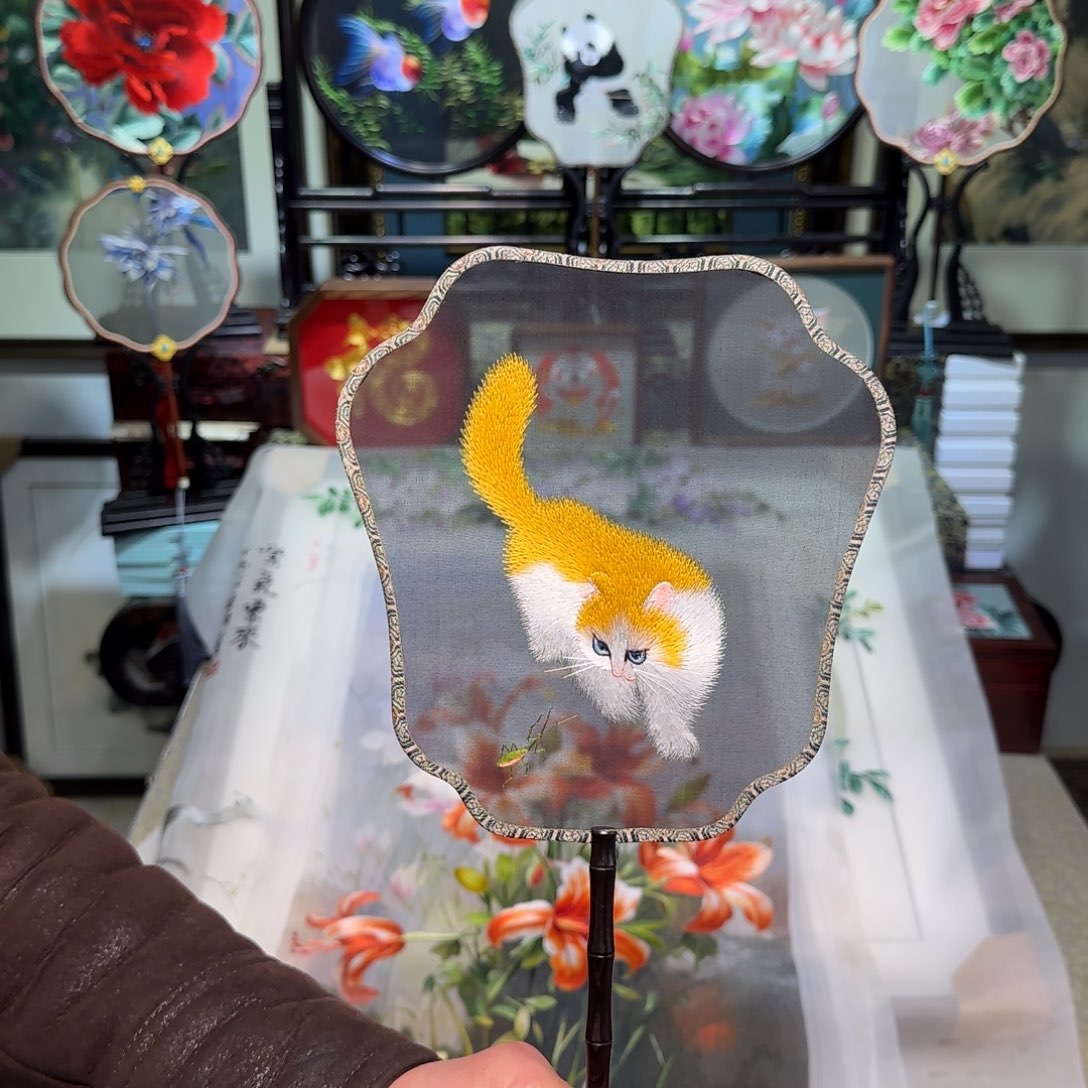 刺绣刺绣工艺是异色