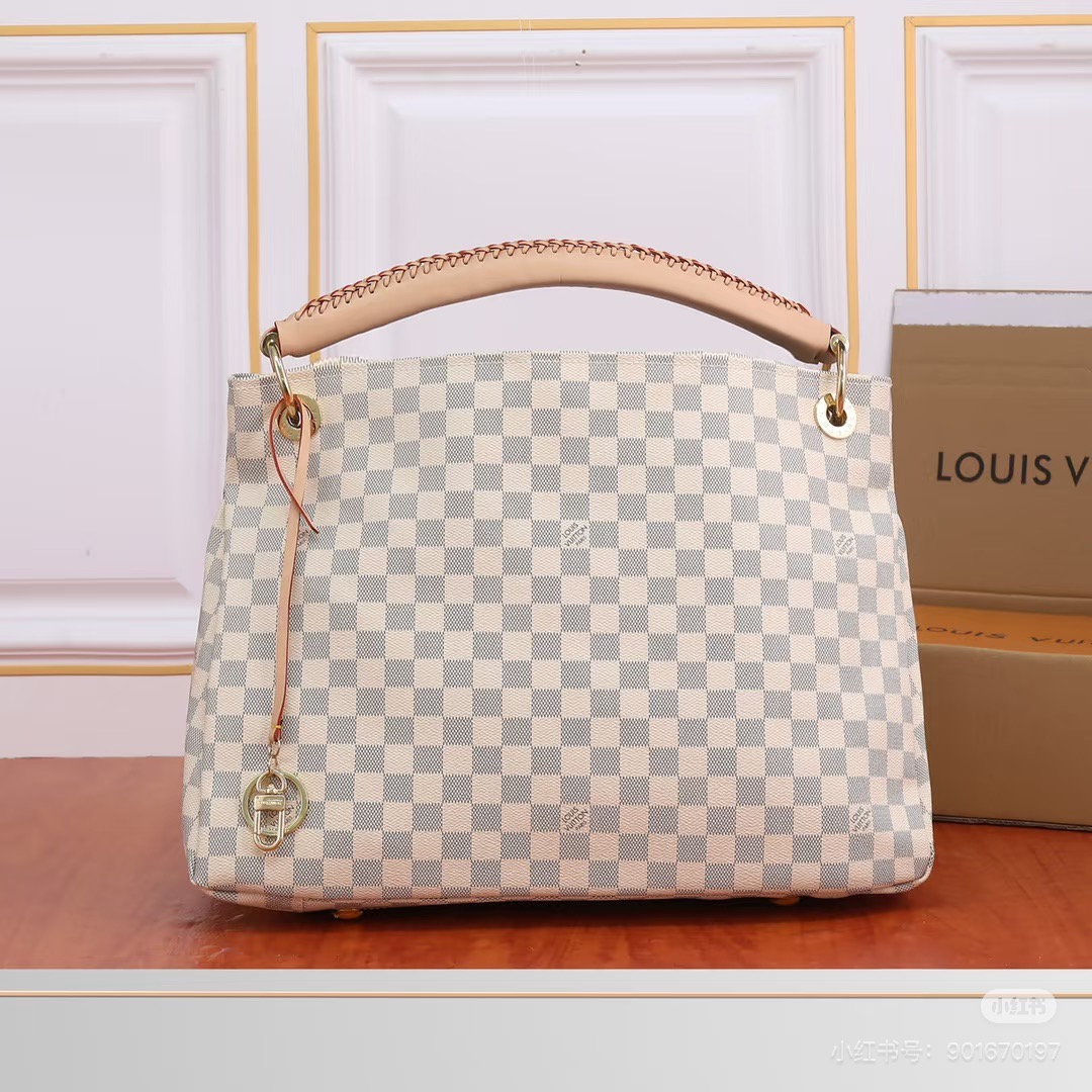 99新 LouisVuitton/路易威登 lv artsy老花腋下包/99新