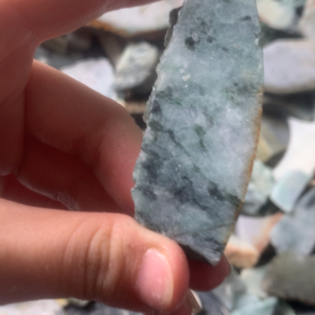 翡翠颈饰未镶嵌缅甸翡翠